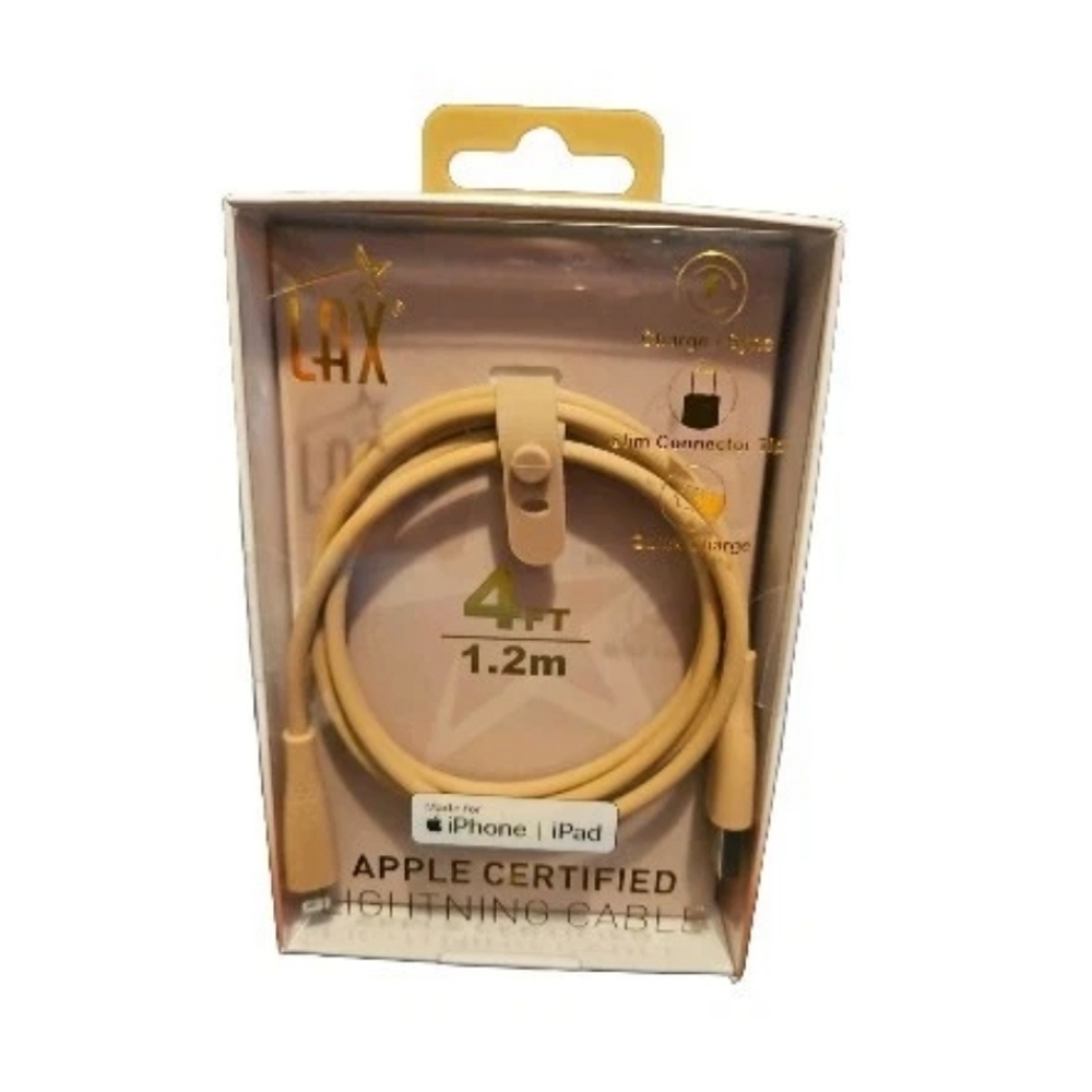 LAX charging cable 4ft